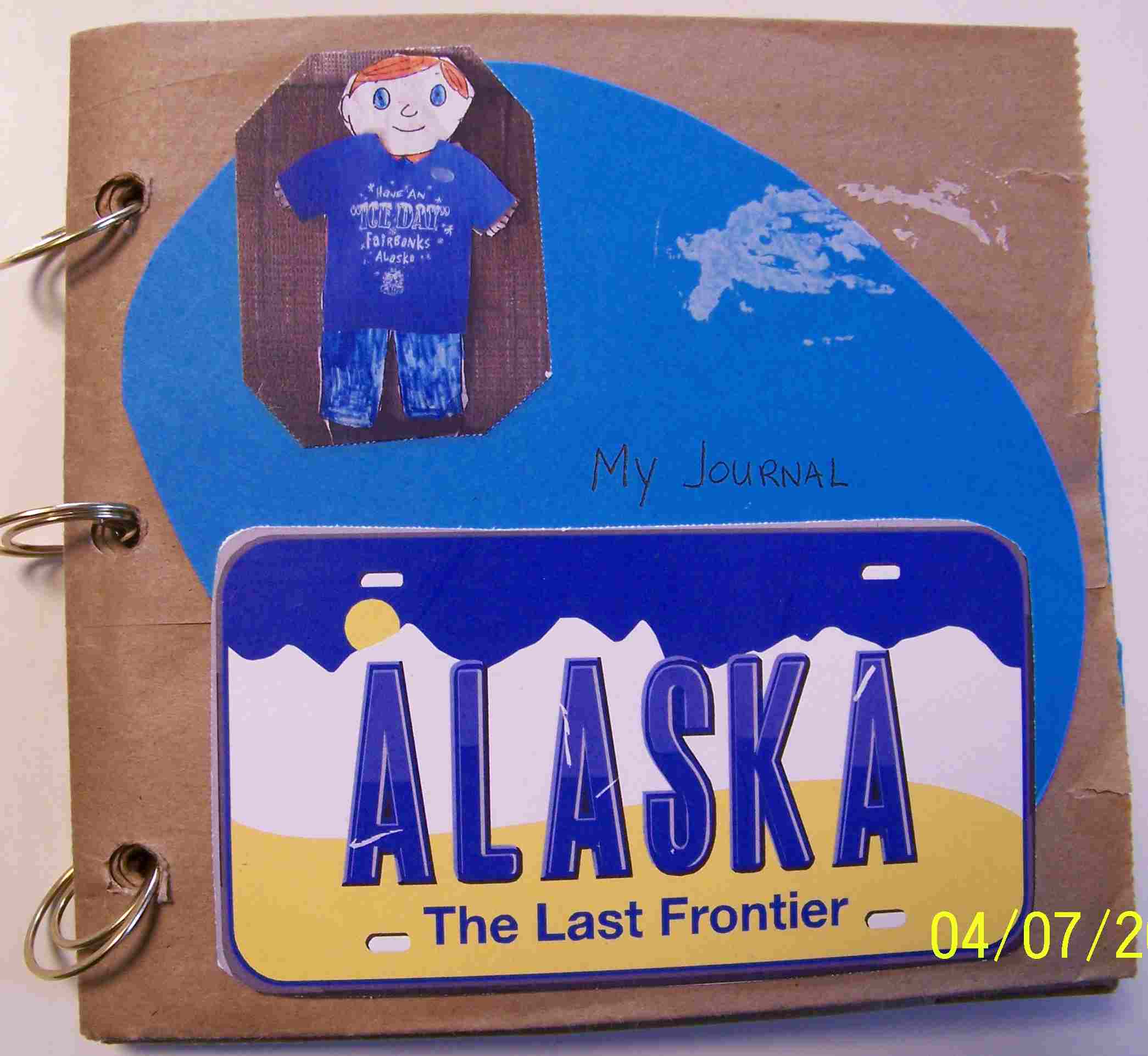 Flat Stanley goes to Failbanks Alaska